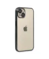 Apple İphone 14 Plus Kılıf Razer Lensli Silikon - Siyah