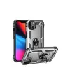 Apple İphone 14 Plus Kılıf Sofya Yüzüklü Silikon Kapak - Gümüş