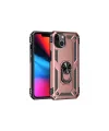 Apple iPhone 14 Plus Kılıf Sofya Yüzüklü Silikon Kapak - Rose