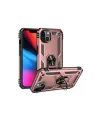 Apple iPhone 14 Plus Kılıf Sofya Yüzüklü Silikon Kapak - Rose