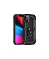 Apple iPhone 14 Plus Kılıf Sofya Yüzüklü Silikon Kapak - Siyah
