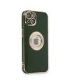 Apple iPhone 14 Plus Kılıf Store Silikon - Yeşil