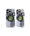Apple İphone 14 Pro Kılıf Apollo Magneticsafe Desenli Kapak - Apollo Şeffaf - 5