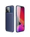 Apple İphone 14 Pro Kılıf Auto Focus Karbon Kapak - Lacivert