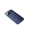Apple İphone 14 Pro Kılıf Auto Focus Karbon Kapak - Lacivert