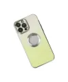 Apple iPhone 14 Pro Kılıf Best Silikon - Yeşil