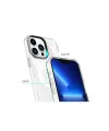 Apple İphone 14 Pro Kılıf Beta Magneticsafe Silikon - Şeffaf