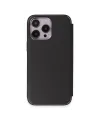 Apple iPhone 14 Pro Kılıf Dolpin Kapaklı - Siyah