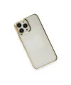Apple İphone 14 Pro Kılıf Element Silikon - Gold