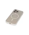Apple İphone 14 Pro Kılıf Grand Magneticsafe Kapak - Beyaz