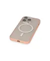 Apple İphone 14 Pro Kılıf Grand Magneticsafe Kapak - Pembe