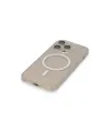 Apple İphone 14 Pro Kılıf Grand Magneticsafe Kapak - Şeffaf