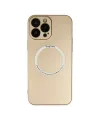 Apple iPhone 14 Pro Kılıf Jack Magneticsafe Lens Silikon - Gold
