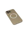 Apple iPhone 14 Pro Kılıf Jack Magneticsafe Lens Silikon - Gold