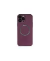 Apple İphone 14 Pro Kılıf Jack Magneticsafe Lens Silikon - Mürdüm