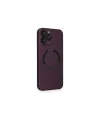 Apple İphone 14 Pro Kılıf Jack Magneticsafe Lens Silikon - Mürdüm