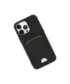 Apple İphone 14 Pro Kılıf Kelvin Kartvizitli Silikon - Siyah