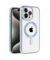 Apple iPhone 14 Pro Kılıf Kronos Magsafe Kapak - Sierra Blue