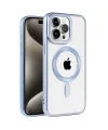 Apple İphone 14 Pro Kılıf Kronos Magsafe Kapak - Sierra Blue