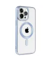 Apple iPhone 14 Pro Kılıf Kronos Magsafe Kapak - Sierra Blue