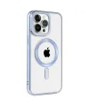 Apple İphone 14 Pro Kılıf Kronos Magsafe Kapak - Sierra Blue