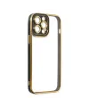 Apple İphone 14 Pro Kılıf Liva Lens Silikon - Siyah
