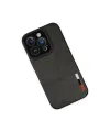 Apple İphone 14 Pro Kılıf Loop Deri Silikon - Siyah