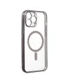 Apple İphone 14 Pro Kılıf Magneticsafe Lazer Silikon - Siyah