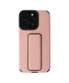 Apple İphone 14 Pro Kılıf Mega Standlı Silikon - Pudra