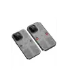 Apple iPhone 14 Pro Kılıf Mekanik Bumper Kapak - Siyah