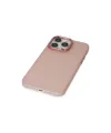 Apple İphone 14 Pro Kılıf Modos Metal Kapak - Pembe