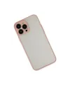Apple iPhone 14 Pro Kılıf Montreal Silikon Kapak - Pembe