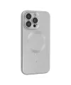 Apple İphone 14 Pro Kılıf Moshi Lens Magneticsafe Silikon - Gümüş