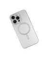 Apple İphone 14 Pro Kılıf Moshi Lens Magneticsafe Silikon - Gümüş
