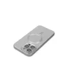 Apple İphone 14 Pro Kılıf Moshi Lens Magneticsafe Silikon - Gümüş