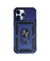 Apple İphone 14 Pro Kılıf Pars Lens Yüzüklü Silikon - Lacivert
