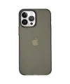 Apple iPhone 14 Pro Kılıf Pc Sert Şeffaf Kapak - Siyah