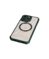 Apple İphone 14 Pro Kılıf Prag Magneticsafe Kapak - Koyu Yeşil