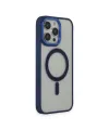 Apple İphone 14 Pro Kılıf Room Magneticsafe Silikon - Lacivert