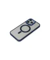Apple İphone 14 Pro Kılıf Room Magneticsafe Silikon - Lacivert