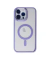 Apple İphone 14 Pro Kılıf Room Magneticsafe Silikon - Lila