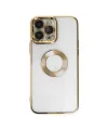Apple iPhone 14 Pro Kılıf Slot Silikon - Gold