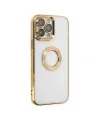 Apple İphone 14 Pro Kılıf Slot Silikon - Gold
