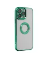 Apple İphone 14 Pro Kılıf Slot Silikon - Köknar Yeşili