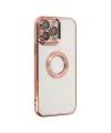 Apple İphone 14 Pro Kılıf Slot Silikon - Rose Gold
