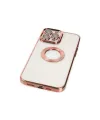 Apple İphone 14 Pro Kılıf Slot Silikon - Rose Gold