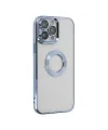 Apple iPhone 14 Pro Kılıf Slot Silikon - Sierra Blue