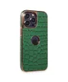 Apple iPhone 14 Pro Kılıf Snake Kapak - Koyu Yeşil