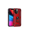 Apple İphone 14 Pro Kılıf Sofya Yüzüklü Silikon Kapak - Kırmızı