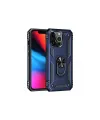 Apple iPhone 14 Pro Kılıf Sofya Yüzüklü Silikon Kapak - Lacivert